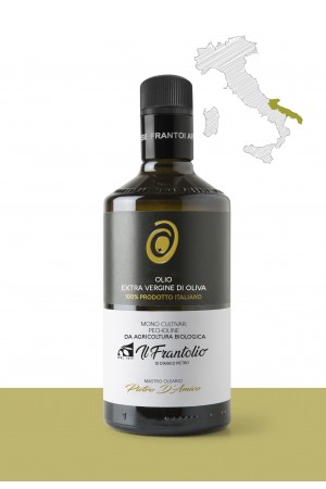 Olio extravergine di oliva da agricoltura BIOLOGICA  <b>“PECHOLINE”</b> PRODUTTORE: <b>IL FRANTOIO di D’Amico Pietro</b> REGIONE: <b>Puglia</b>
